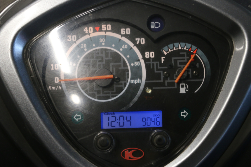 photo de MOTOR KYMCO AGILITY CITY 2T 50 (2008 - 2016) - Zoom auf Gebrauchszustand