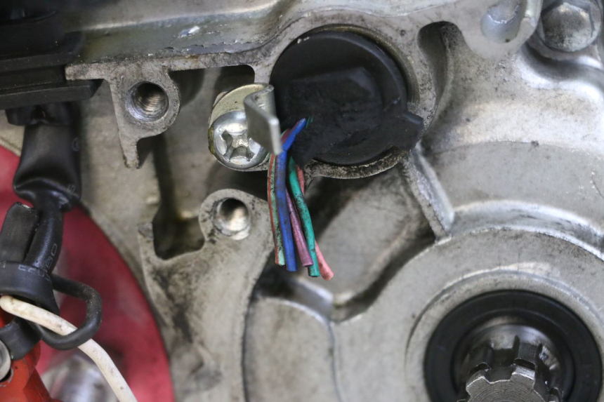 photo de MOTOR CCR DIRT BIKE 110 - Detaillierte Sichtprüfung