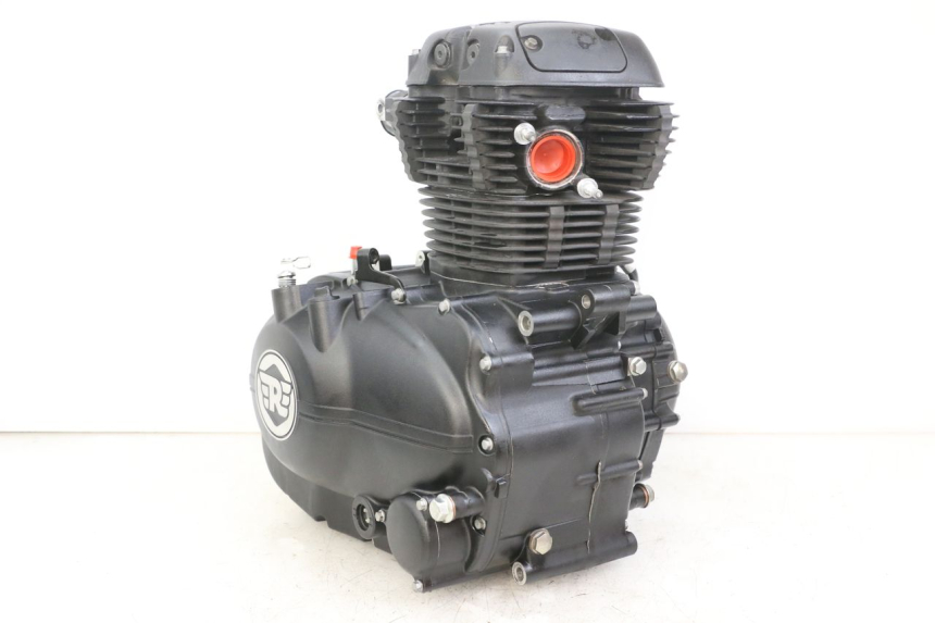photo de MOTOR ROYAL ENFIELD HYMALAYAN 410 (2016 - 2023) - Zoom auf Komponenten