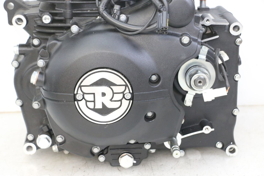 photo de MOTOR ROYAL ENFIELD SCRAM 411 (2022 - 2024) - Detaillierte Sichtprüfung