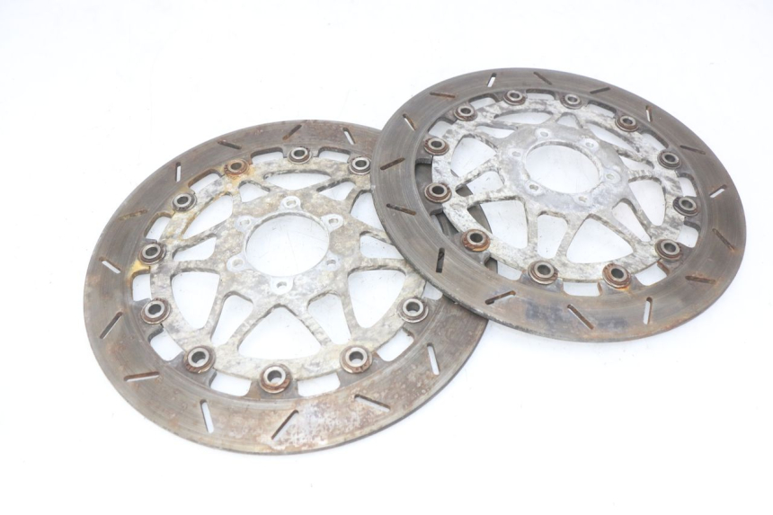 photo de VORDERE BREMSSCHEIBENSET HONDA CBR RR FIREBLADE 900 (1992 - 1994) - Zoom auf Komponenten