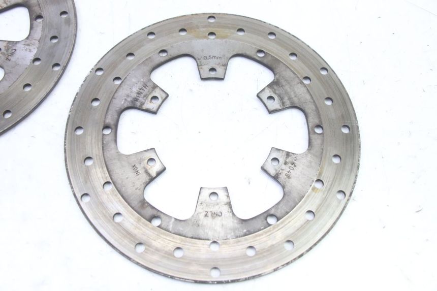 photo de VORDERE BREMSSCHEIBENSET PIAGGIO MP3 500 (2014 - 2017) - Zoom auf Gebrauchszustand