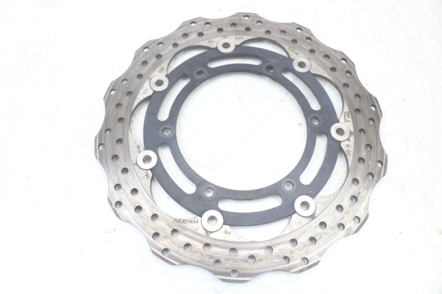 photo de VORDERE BREMSSCHEIBENSET YAMAHA TDM ABS 900 (2002 - 2014) - Zoom auf Gebrauchszustand
