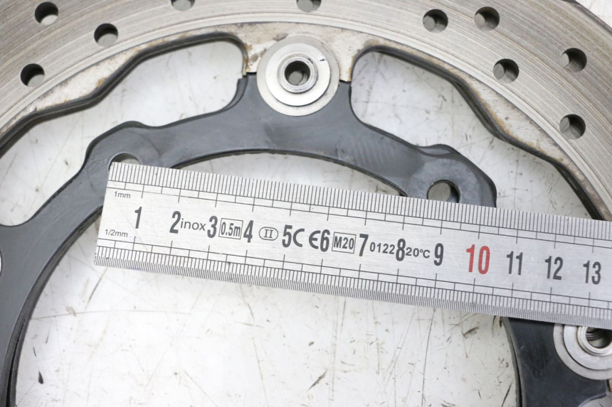 photo de BREMSSCHEIBE VORNE YAMAHA TRACER 7 700 (2020 - 2024) - Zoom auf Gebrauchszustand