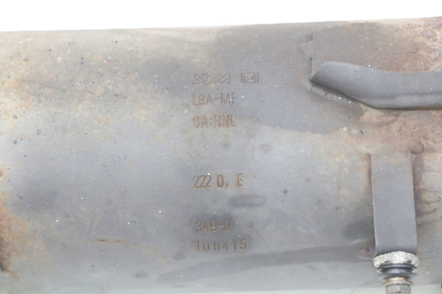 photo de AUSPUFFANLAGE SYM CITYCOM CITY COM 125 (2009 - 2014) - Kennzeichnungen und Originalreferenzen