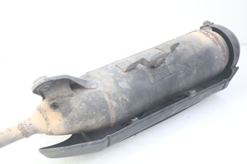 photo de AUSPUFFANLAGE YAMAHA CYGNUS X INJECTION 125 (2007 - 2013) - Zoom auf Gebrauchszustand