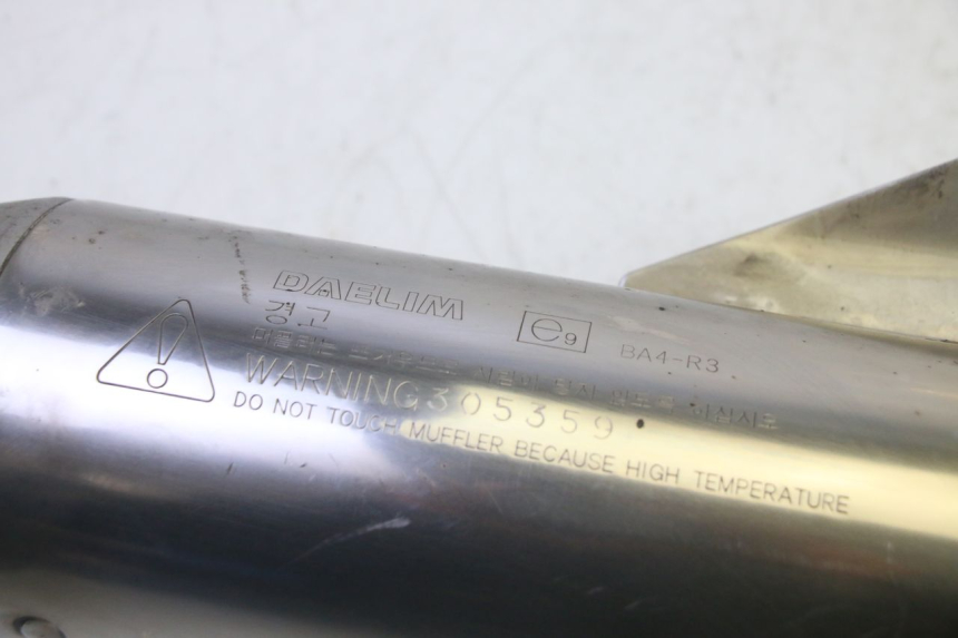 photo de AUSPUFFANLAGE DAELIM VJ ROADWIN FI 125 (2008 - 2017) - Technische Nahaufnahme