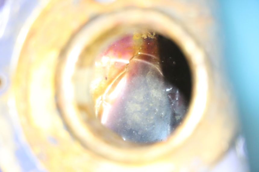 photo de KRAFTSTOFFTANK KAWASAKI GPX R WARBIRD 600 (1988 - 1993) - Detaillierte Sichtprüfung