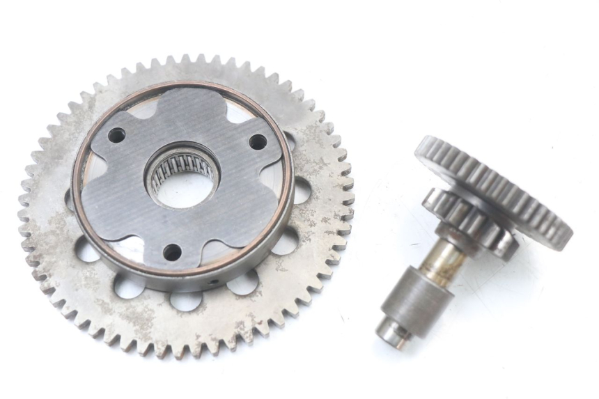 photo de ANLASSERFREILAUF HYOSUNG GV AQUILA 125 (2000 - 2009) - Zoom auf Gebrauchszustand