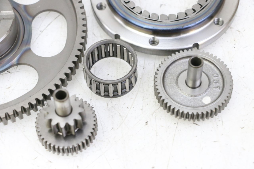 photo de ANLASSERFREILAUF HONDA NTV DEAUVILLE 650 (2001 - 2006) - Details der Befestigungspunkte