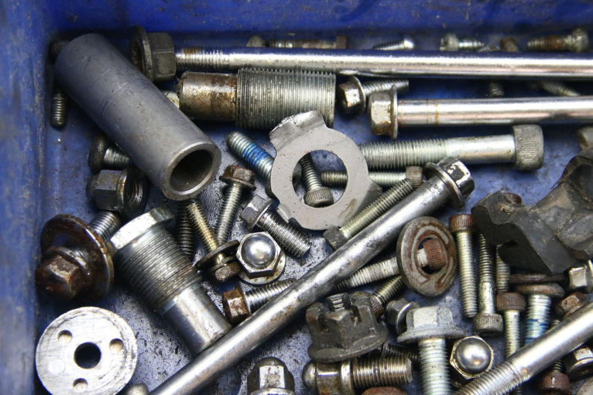 photo de SCHRAUBENBEUTEL YAMAHA XV VIRAGO 750 (1984 - 1998) - Details der Befestigungspunkte