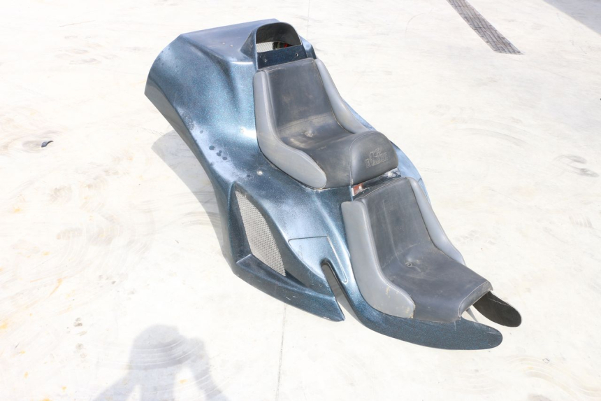 photo de SITZBANK MIT HECKVERKLEIDUNG BOOM TRIKE FUN 500 (2004 - 2010) - Detailansicht des Bauteils