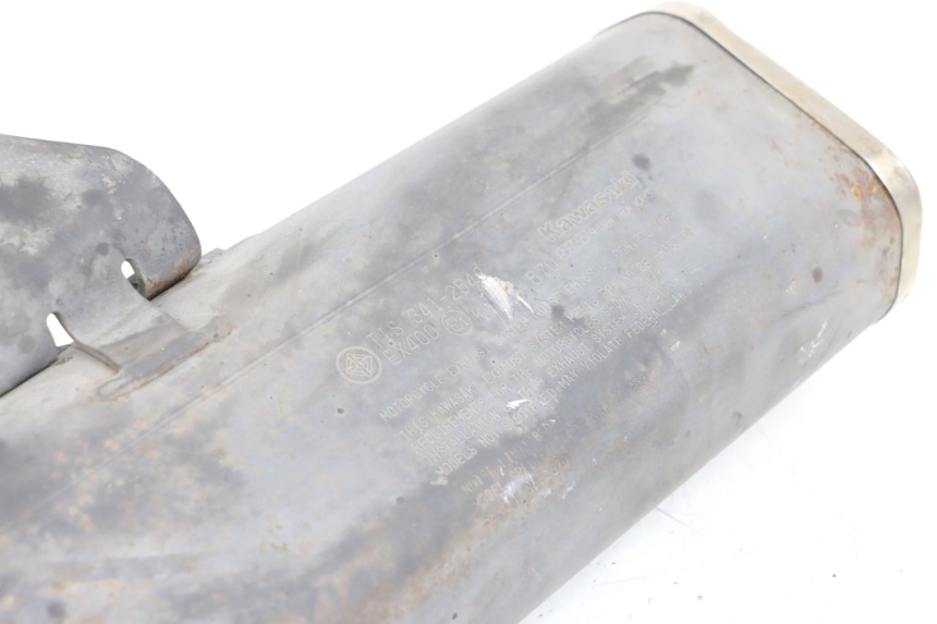 photo de SCHALLDÄMPFER KAWASAKI NINJA 400 (2018 - 2023) - Zoom auf Gebrauchszustand