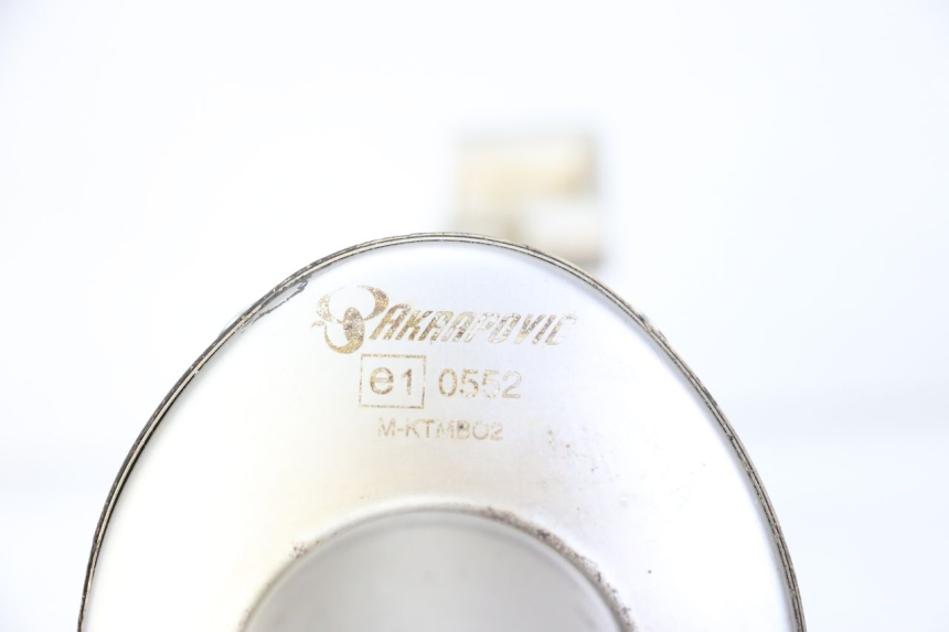 photo de SCHALLDÄMPFER KTM SUPERENDURO R 950 (2005 - 2009) - Kennzeichnungen und Originalreferenzen