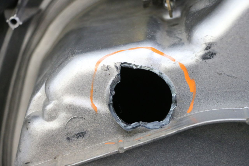 photo de KOFFERTRÄGER RECHT HONDA NTV DEAUVILLE 650 (2001 - 2006) - Geprüftes Gebrauchtteil