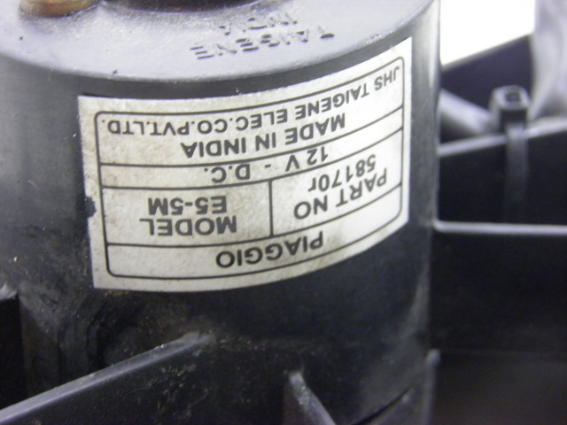 photo de VENTILATOR PIAGGIO XEVO - X EVO 125 (2010 - 2015) - Zoom auf Gebrauchszustand