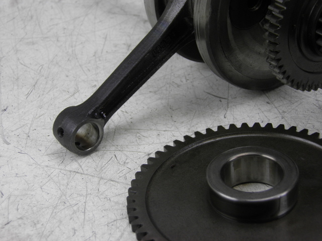 photo de KURBELWELLE KYMCO QUANNON 125 (2007 - 2014) - Zoom auf Gebrauchszustand