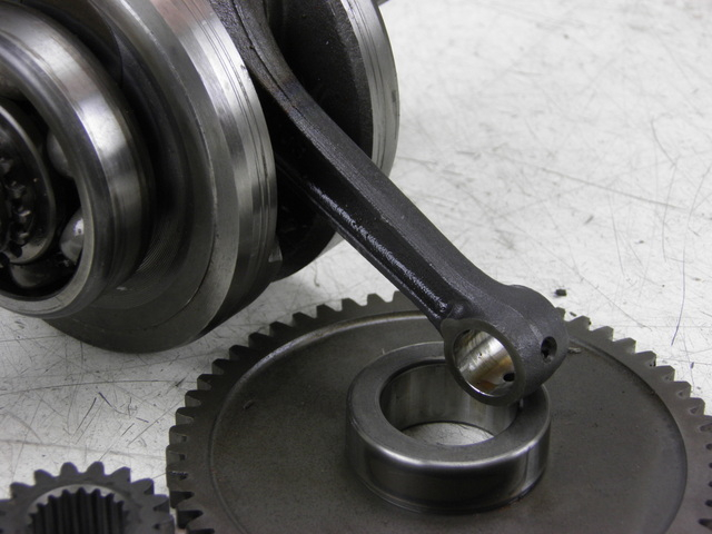 photo de KURBELWELLE KYMCO QUANNON 125 (2007 - 2014) - Details der Befestigungspunkte