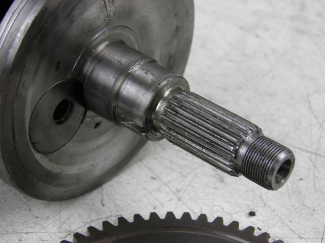 photo de KURBELWELLE KYMCO QUANNON 125 (2007 - 2014) - Oberflächenzustand und Material